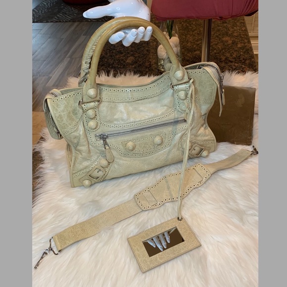 Balenciaga Handbags - SOLD! Balenciaga Motocross City 2 Way Bag